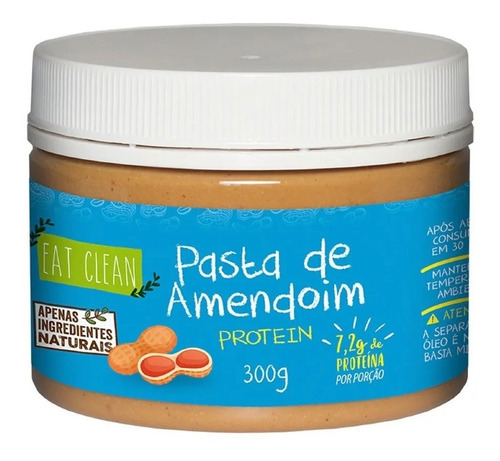 Pasta De Amendoim Protein Eat Clean 300g