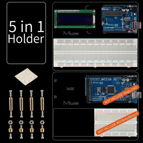 Miuzei Starter Kit Compatible Con Proyectos Arduino, Circuit
