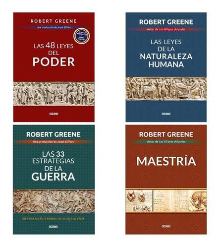 Imagen 1 de 5 de 48 Leyes Del Poder Colección 4 Libros_robert Greene