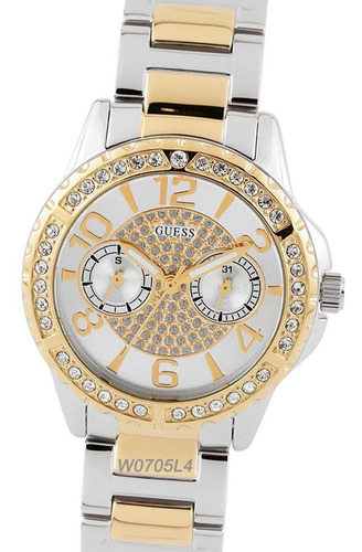 Reloj Guess W0705l1 W0705l2 W0705l3 W0705l4 Swarovski Acero Inoxidable Watch Fan