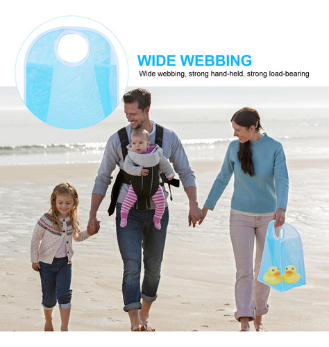 Bolsa De Malla Para Juguetes De Playa, 2 Unidades, Bolsa De