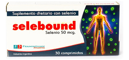 Selebound X 30 Comp Selenio Organico Antioxidante Original