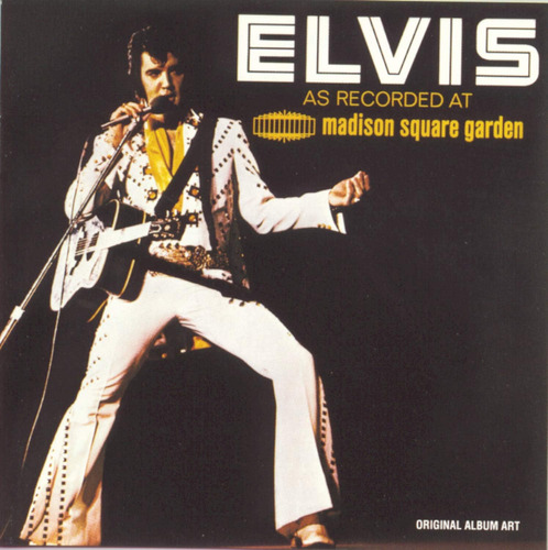Cd: Elvis As Grabado En Vivo En El Madison Square Garden