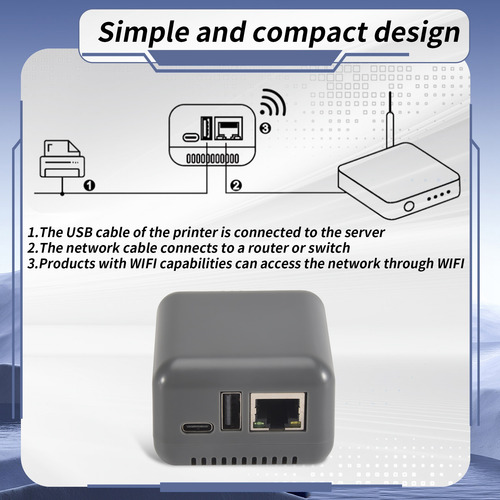 Servidor De Impresión Usb 2.0 En Red Np330 (versión Wifi)