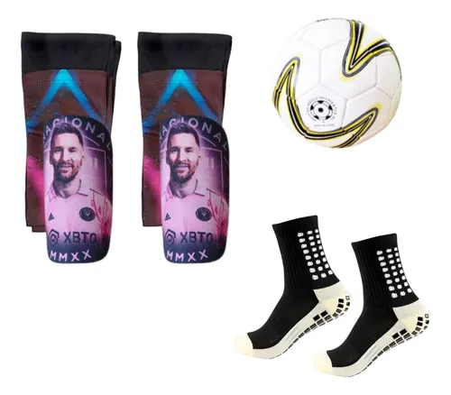 comprar Kit Futbol. Canilleras, Porta Canilleras, Medias, Balón