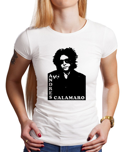 Polo Dama Andres Calamaro (d1137 Boleto.store)