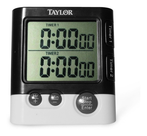 Taylor 5828 Timer Digital Para Cocina De 2 Eventos