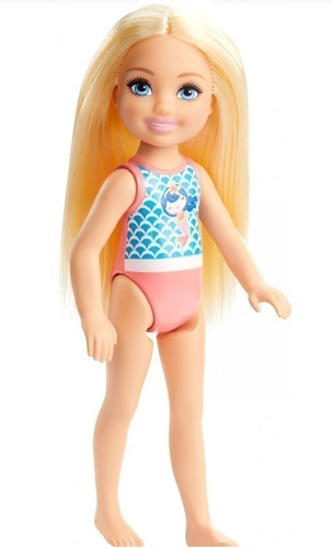 Imagem 5 de 12 de Kit Com 04 Bonecas Chelsea Praia - Barbie Ms Sj