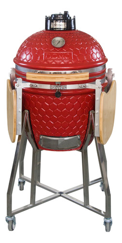 Parrilla Kamado Premium Horno A Carbon 21¨ Domo + Regalos