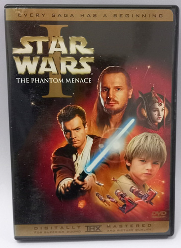 Star Wars 2 Dvd Importado Episodio 1 Impecable Estado