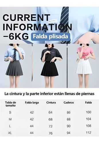 Falda Short Minifalda Plisada A Cuadros De Estilo Coreano