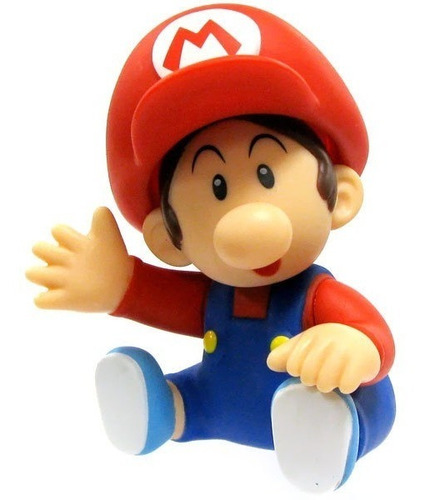 Super Mario Figura De Coleccion - Bebe Mario | 9cm