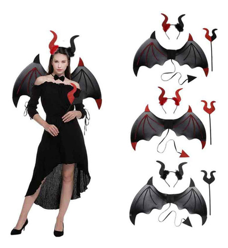 Conjunto De Disfraces De De Halloween Ala De Para Halloween