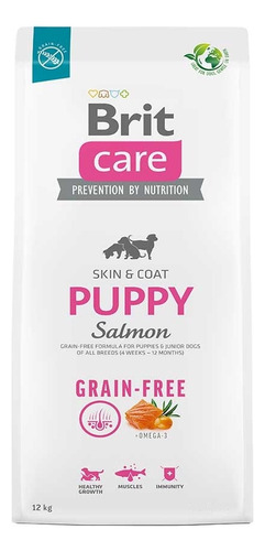 Brit Care Grain Free Puppy Salmón Potato 3kg