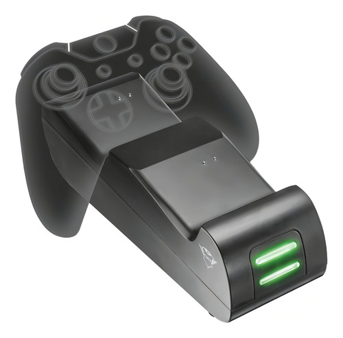 Suporte de carregamento duplo Trust Gxt 247 para Xbox One - preto