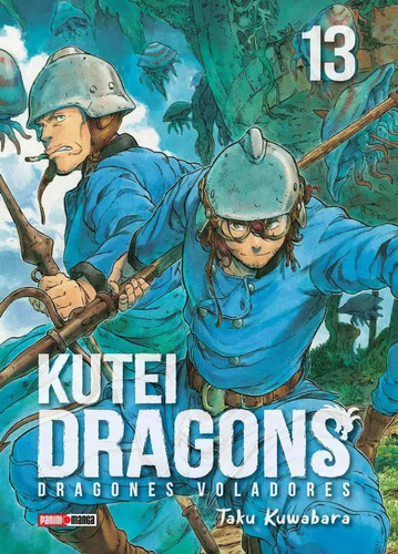 Kutei Dragons, De Taku Kuwara. Serie Kutei Dragons, Vol. 13. Editorial Panini, Tapa Blanda En Español, 2020
