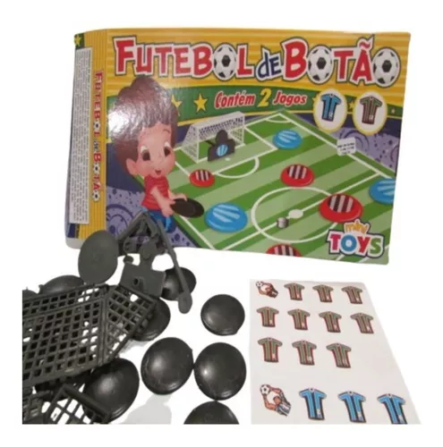 Jogo Futebol Botão Mini Toys - Lojas Tem