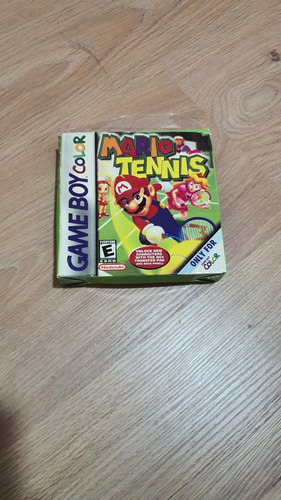 Mario Tennis Gameboy Color