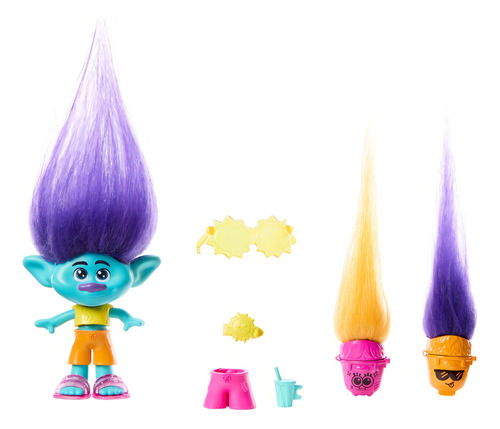 Trolls Muñeca Hair Pops Branch