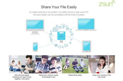 Imagen 5 de 6 de Usb Memoria Wireless Conexión Envío Gratis