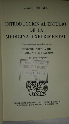 Medicina Experimental (Usado)
