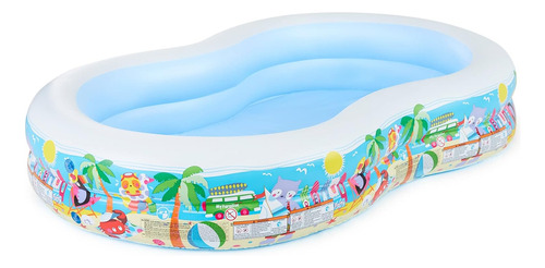 Pileta Inflable De 262 X 160 X 45 Cm Para Niños A Partir De