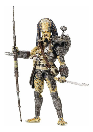 Hiya Toys Predator 2: Elder Predator 1:18 Escala 4 Pulgadas.