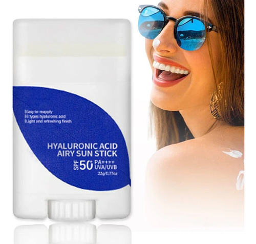 Protector Solar Corporal Facial En Barra, Spf 50+, Cool Mois