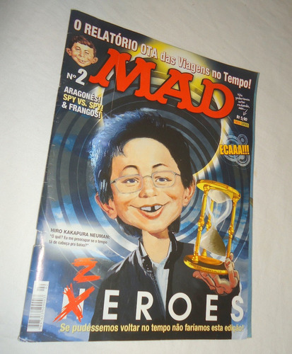 Revista Mad 2 Heroes Panini