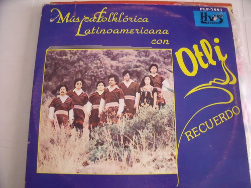 Lp Otli Musica Folklorica Recuerdo