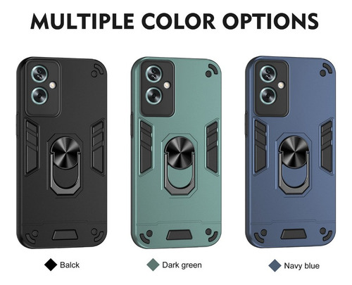 Jidihu Capa Para Oppo A79 5g De Metal Anticolisão Com Vidro