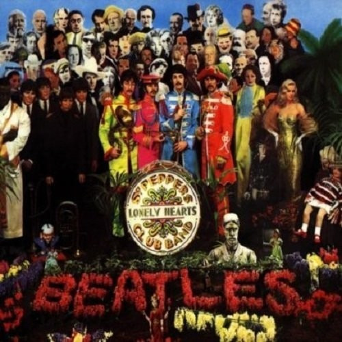 Lp Estéreo De The Beatles Sgt Pepper's Lonely Hearts Club Ba