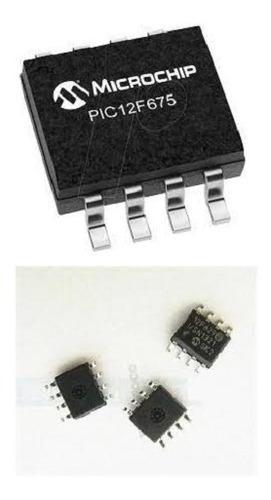 Microcontrolador Microchip 12f675 Smt Smd Soic Sop