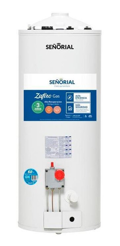 Termotanque Multigas Señorial Zafiro 50 Litros