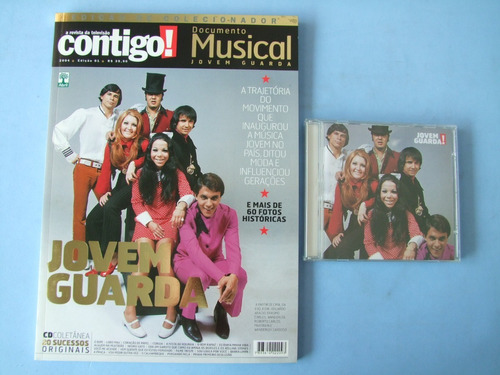 Revista Contigo Documento Musical Jovem Guarda (com Cd)