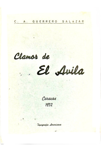 Clamor De El Avila