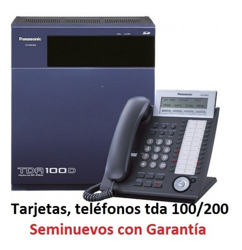 Central Telefonica Panasonic Tda 100 Repuestos Seminuevos
