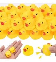 Comprar 50 Pzs Patitos De Hule Para Bañera Chillones Juguete Pato