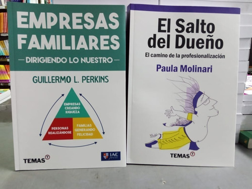 Combo El Salto Del Dueño + Empresas Familiares De Perkins