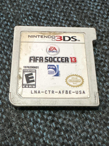 Fifa Soccer 13 Nintendo 3ds Solo Cartucho