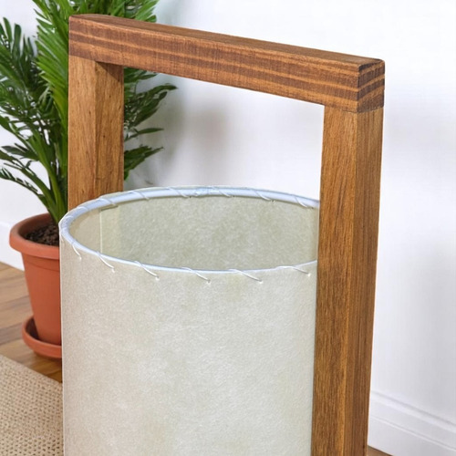Lámpara De Mesa Tkl Luminar Aurora 50 Cm - Diseño Elegante Marrón Beige