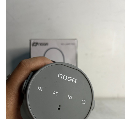 Parlante Lámpara Bluetooth Noga Music Lamp Pro Camping 360° Gris (Usado)