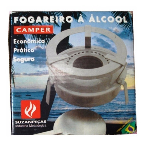 Imagem 2 de 2 de Fogareiro Portátil À Alcool Espiriteira