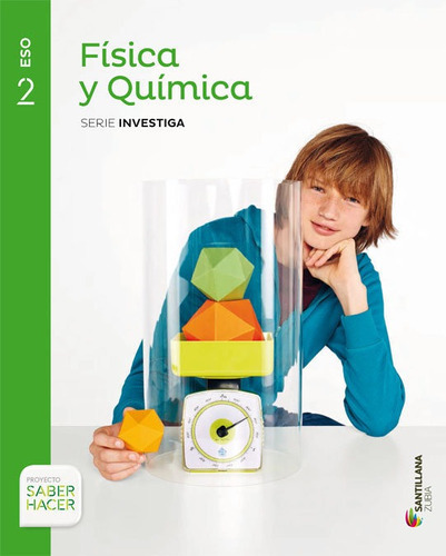 Fisica Y Quimica Serie Investiga 2 Eso Saber Hacer, De Vidal Fernandez, Mª Carmen. Zubia Editoriala, S.l., Tapa Blanda En Español