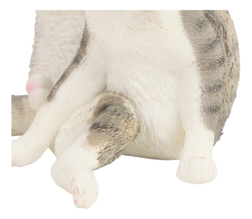 Figura De Gato Educativa, Realista, Linda Maqueta De Juguete