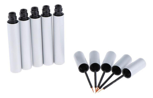 Set De Envases Cosméticos Líquidos Maquillaje Vacío De 5 Uni