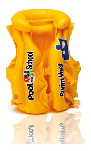 Chaleco Salvavida Flotador Infable Para Niños Intex 58660