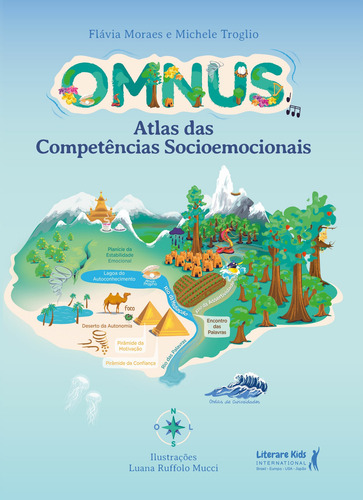 Omnus: atlas das competências socioemocionais, de Troglio, Michele. Editorial Literare Books International Ltda, capa mole em português, 2020