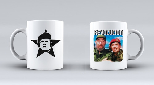 Tazas De Ceramica - Hugo Chavez - Che Guevara - Cristina