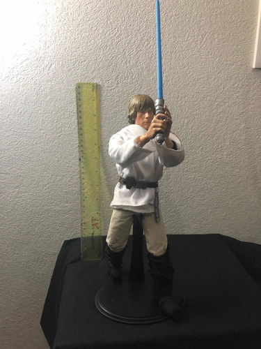 Figura 1/6 Luke Skywalker Custom No Hot Toys Star Wars (Usado)